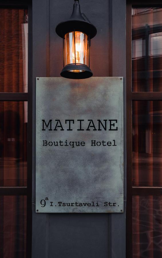 Matiane Boutique Hotel Tbilisi Eksteriør bilde